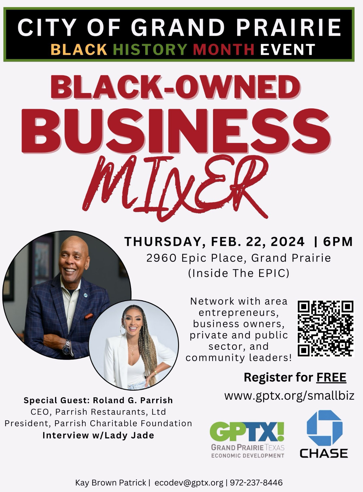 Flyer - Black Owned Business Mixer